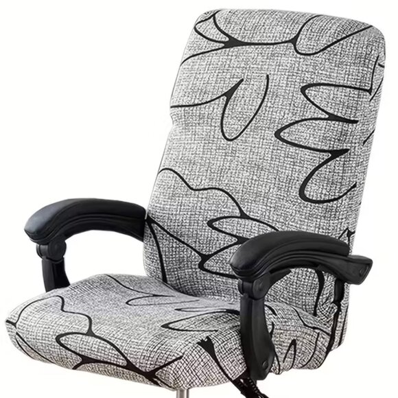 Stretch Printed Computer Office Chair Cover - Picture 9 of 9